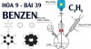 Benzen C6H6 tính chất hóa học, công thức cấu tạo và bài tập benzen - hóa 9 bài 39